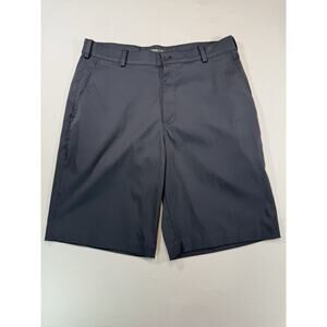 Nike Golf Dri-FIT Shorts Mens 32 Gray Performance Golf Casual Flat Front